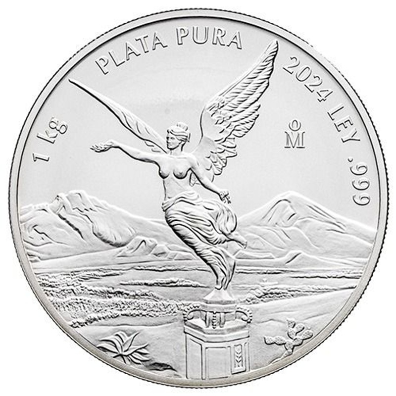 2024 1 Kilo Mexican Libertad Silver Coin