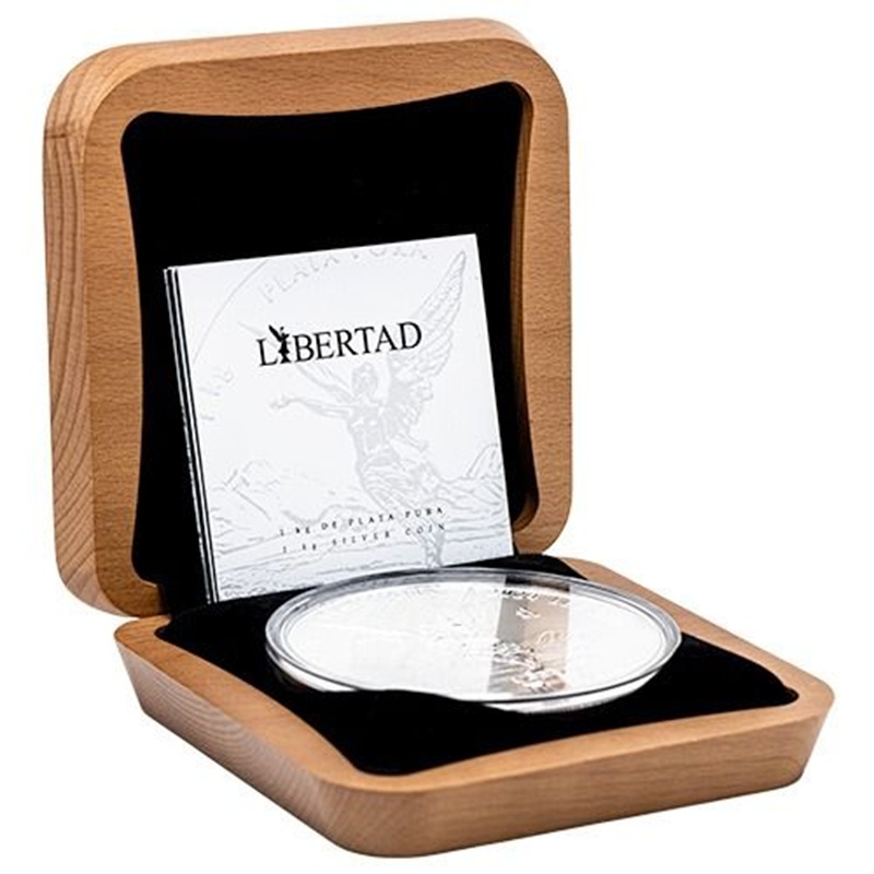 2024 1 Kilo Mexican Libertad Silver Proof-like Coin