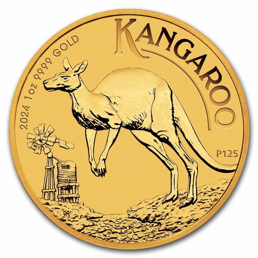 2024 Australia 1 oz Kangaroo Gold Coin