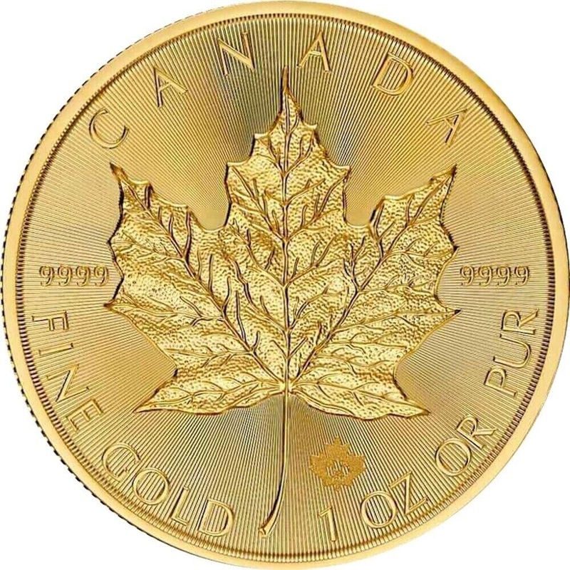 2025 1 oz Canadian Gold Maple Leaf Coin