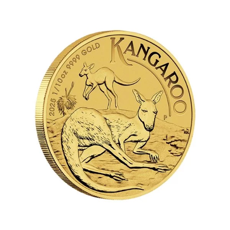 2025 1/10 Oz Gold Australia Kangaroo