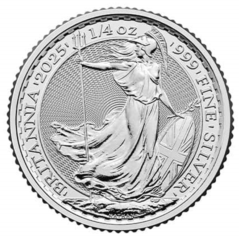 2025 1/4 oz British Silver Britannia