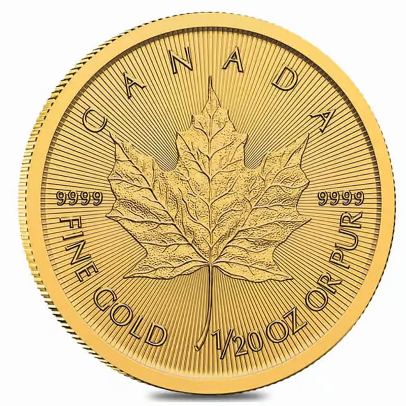 2026 1/20 oz Canadian Gold Maple Leaf $1 Coin