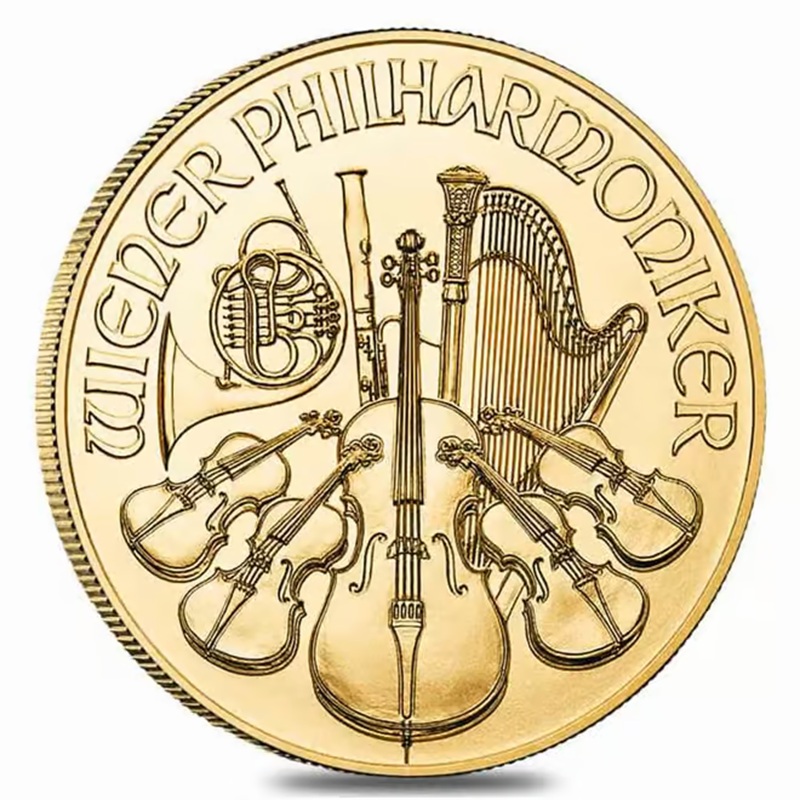2026 1/25 oz Austrian Gold Philharmonic Coin