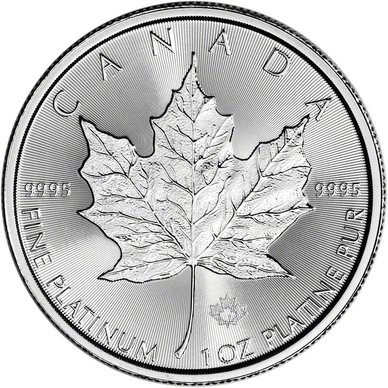 2026 Canadian Maple Leaf 1 oz Platinum Coin