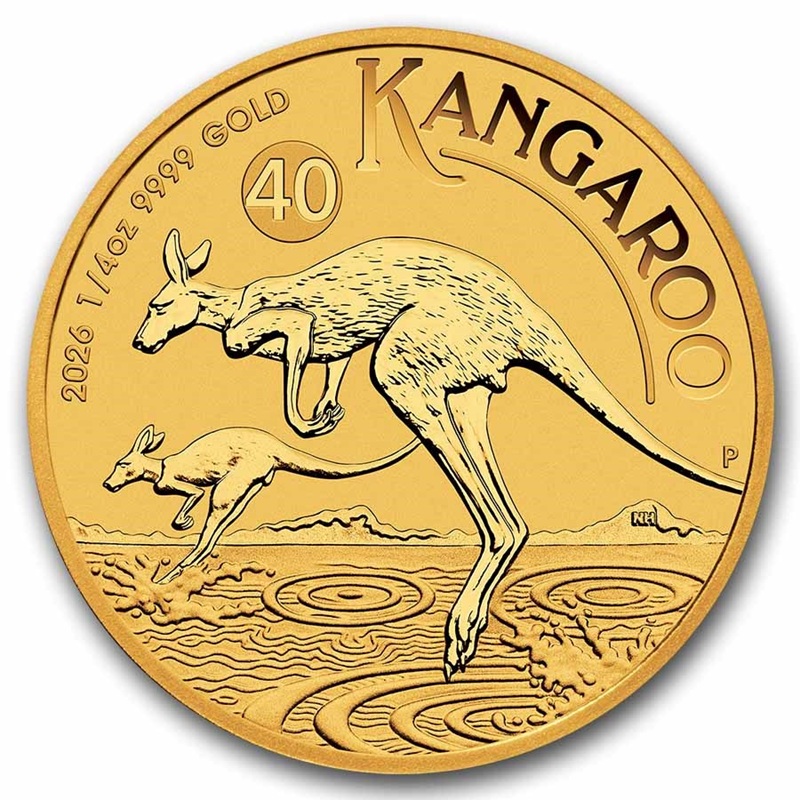 2026 1/4 oz Kangaroo Gold Coin