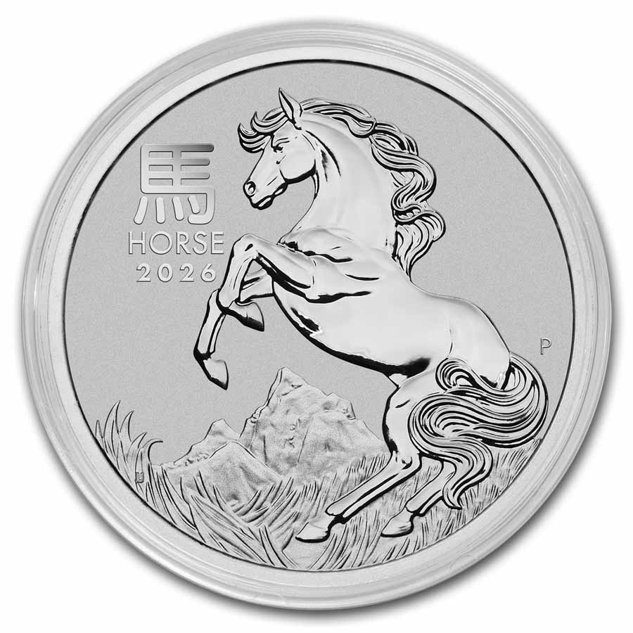 2026 Australia 1 oz Platinum Lunar Horse BU Series III Coin