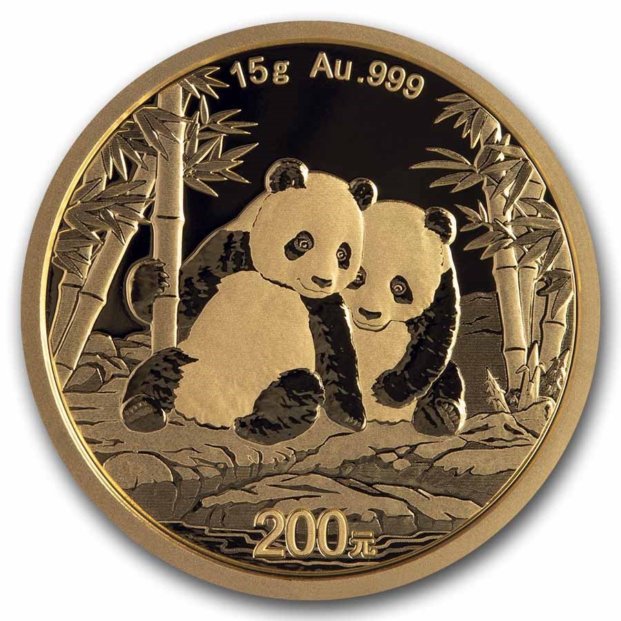 2026 China Panda 15 Gram Gold Coin