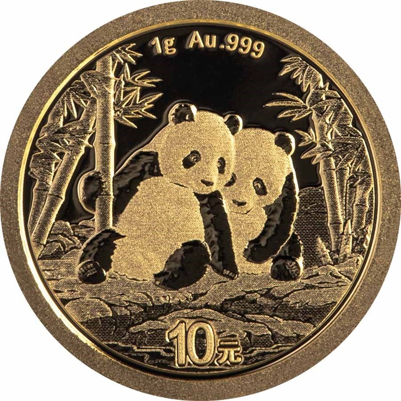 2026 China Panda 1 Gram Gold Coin