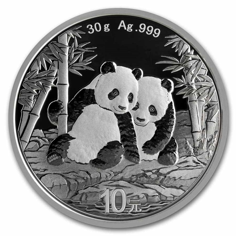 2026 China Panda 30 Gram Silver Coin