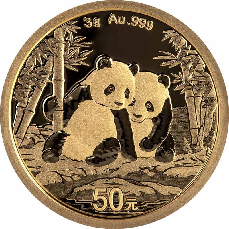 2026 China Panda 3 Gram Gold Coin
