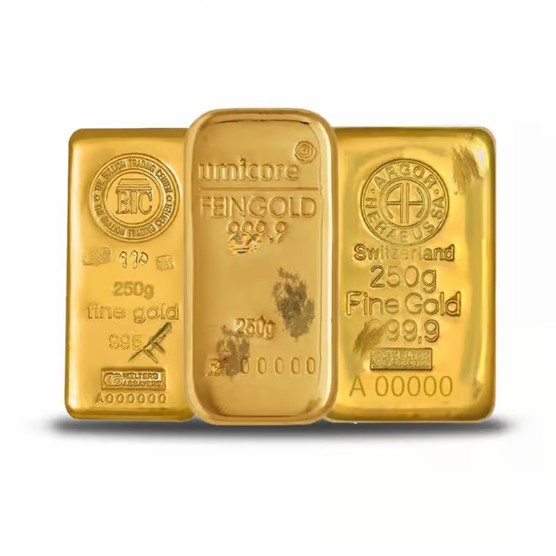250 Gram Gold Bar