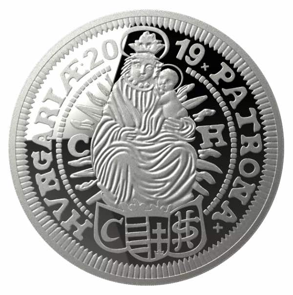 1 oz 3-Kreuzer Re-Strike Proof-like Silver Medallion 