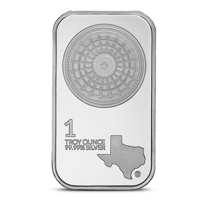 Texas Mint 1 oz Silver Bar