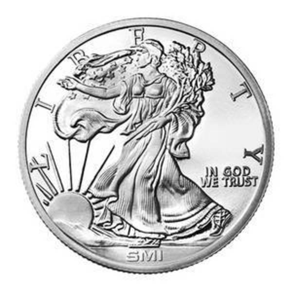 1 oz Walking Liberty Sunshine Mint