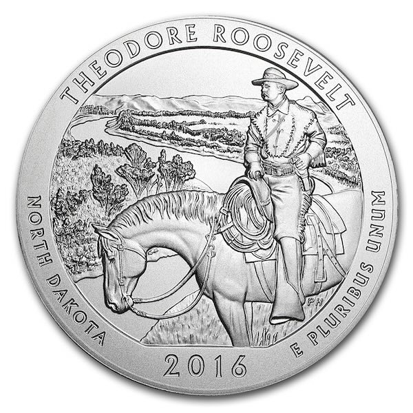 2016 Silver 5 oz Theodore Roosevelt National Park ATB