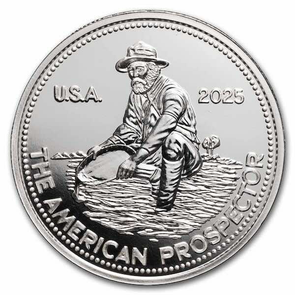 2025 Engelhard Prospector 1 oz Silver Round