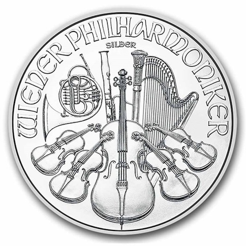 2026 1 oz Austrian Silver Philharmonic Coin BU