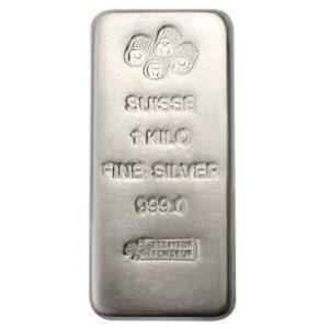 PAMP Suisse Kilo Cast Silver Bar