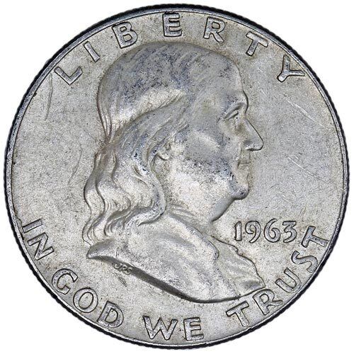 90% Silver Half Dollars, $1 FV