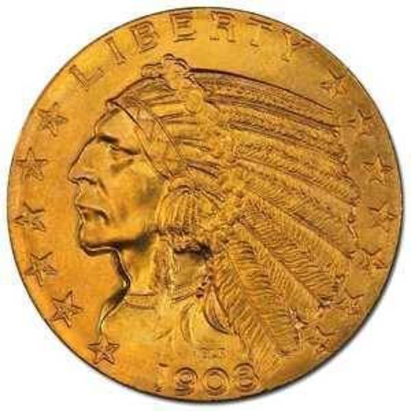 $5 Indian Head Half Eagle
