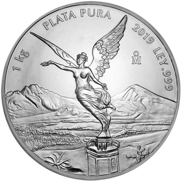 1 kilo Libertad Silver Coin (Random Year)