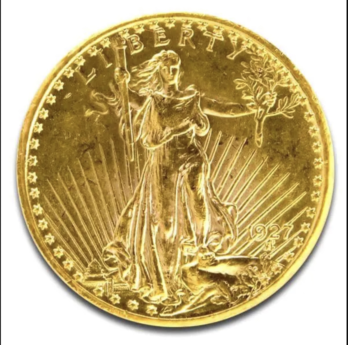 $20 Saint Gaudens Double Eagle Gold Coin (BU)