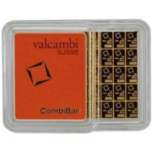 Valcambi 50 gram Gold CombiBar