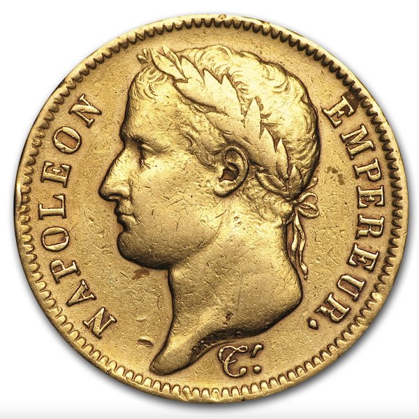 France 40 Francs Napoleon (1806-1813)