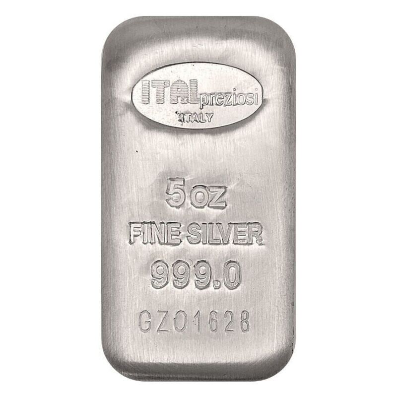 5 oz Silver Bar Italpreziosi