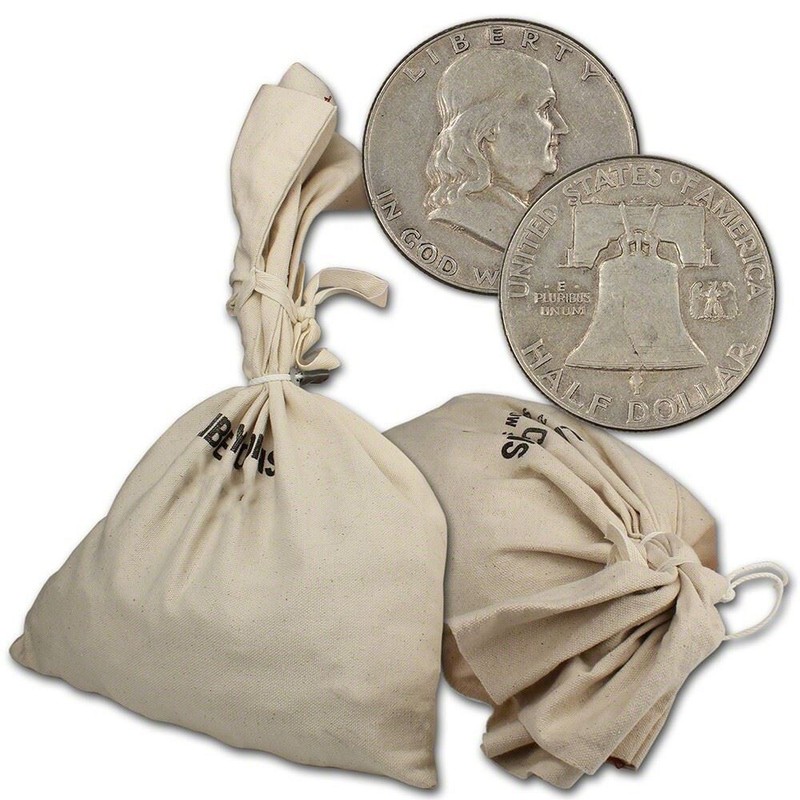 90% American Silver Franklin Half Dollars - $1000 Face Value