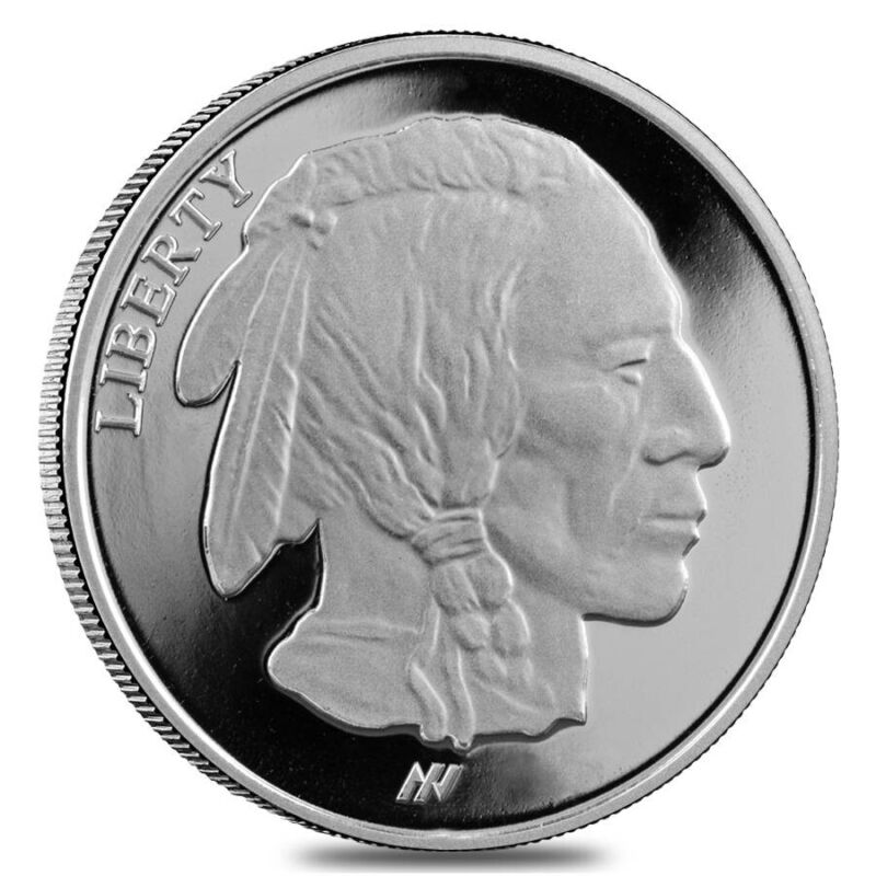 Asahi Buffalo 1 oz  Silver Round