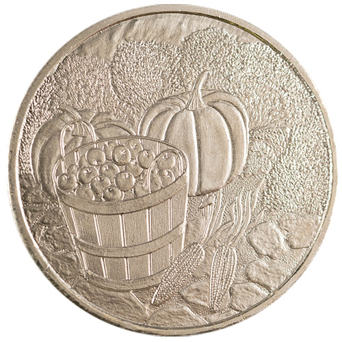 Thanksgiving 1 oz Silver Round