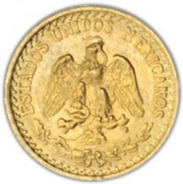 Mexico 2.5 Pesos Gold Coin