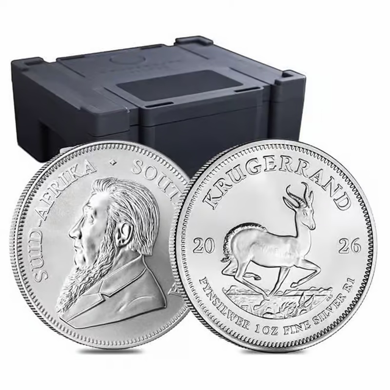 Monster Box of 500 - 2026 South Africa 1 oz Silver Krugerrand Coins