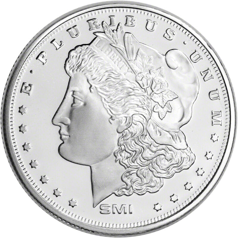 Morgan Style 1 oz Silver Round - Sunshine