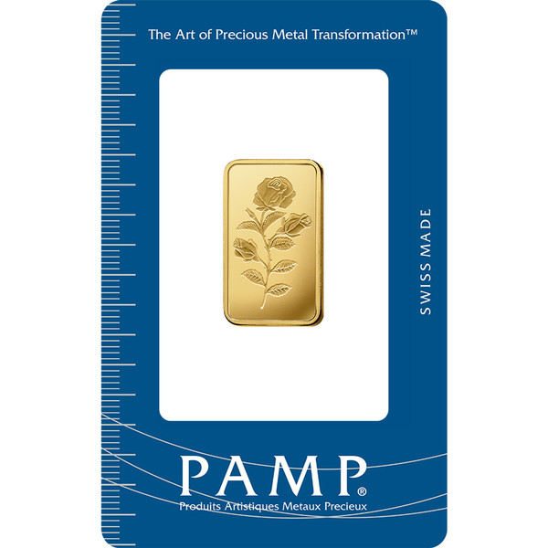 PAMP Rosa 10 gram Gold Bar
