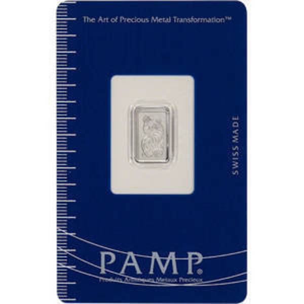 PAMP Suisse 1 Gram Platinum Bars