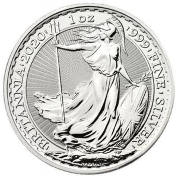 1 oz Britannia Silver Coin Random Year