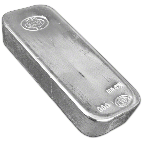 Asahi 100 oz Silver Bars