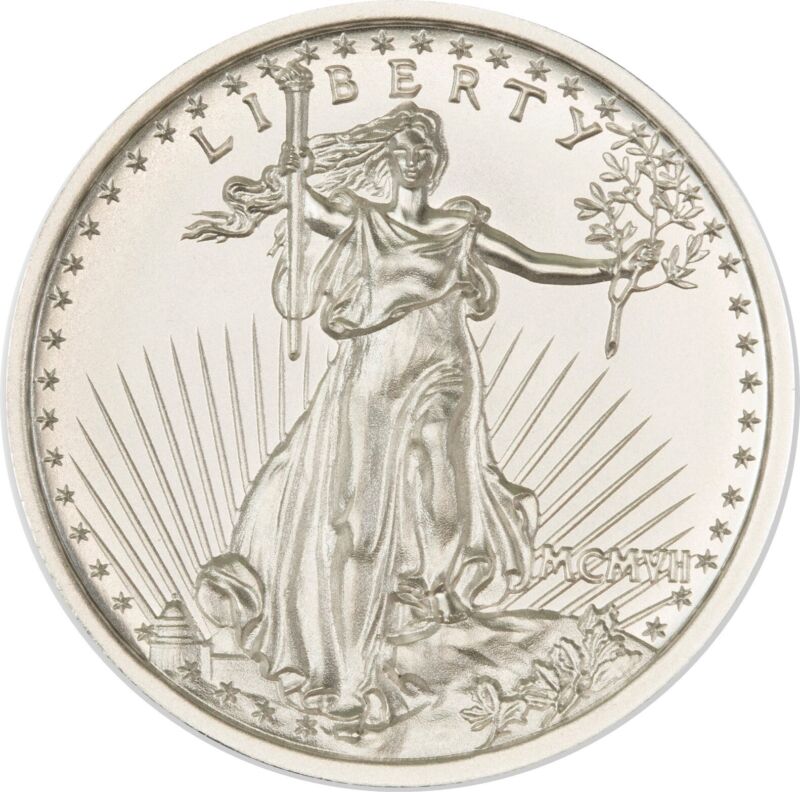 Saint-Gaudens Inspired 1 oz Silver Round