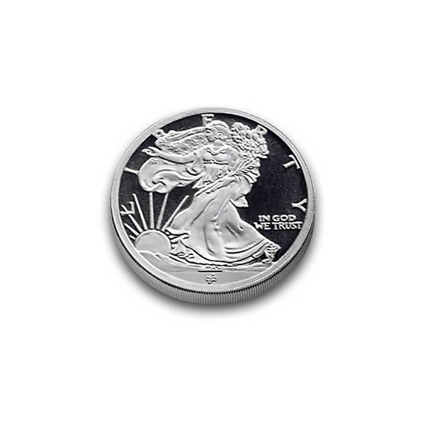 1/10 oz Walking Liberty Fractional Silver Round