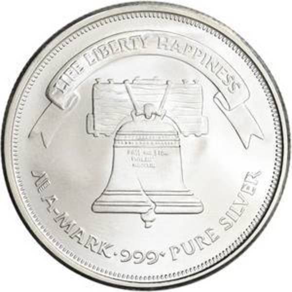 A-Mark 1 oz Silver Round