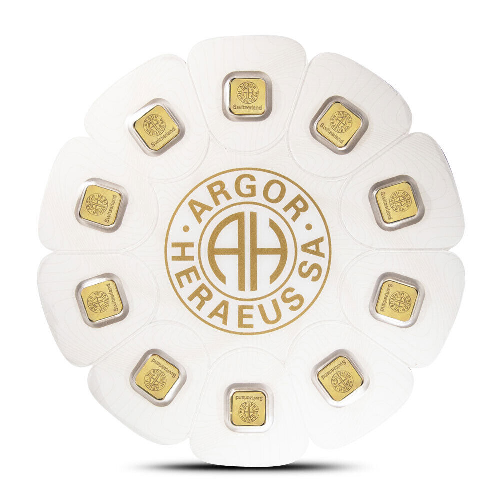 Argor-Heraeus GoldSeed 10x1 gram Gold Bar