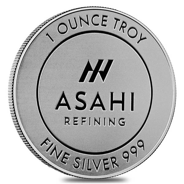 1 oz Silver Rounds - Asahi