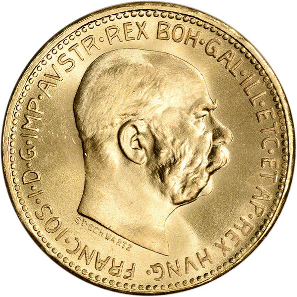 Austria 20 Corona Gold Coin