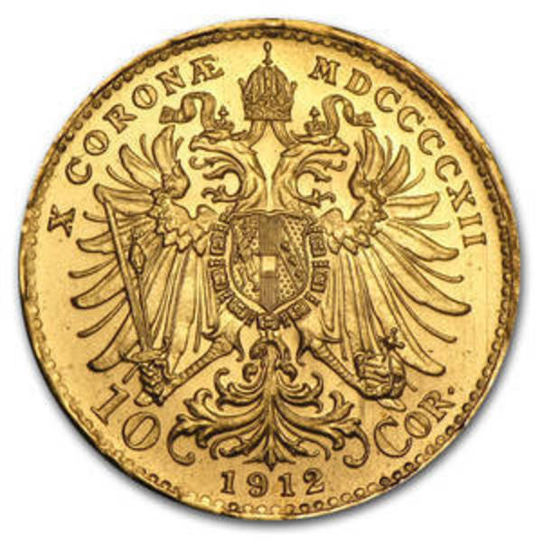 Austria 10 Coronas Gold Coin