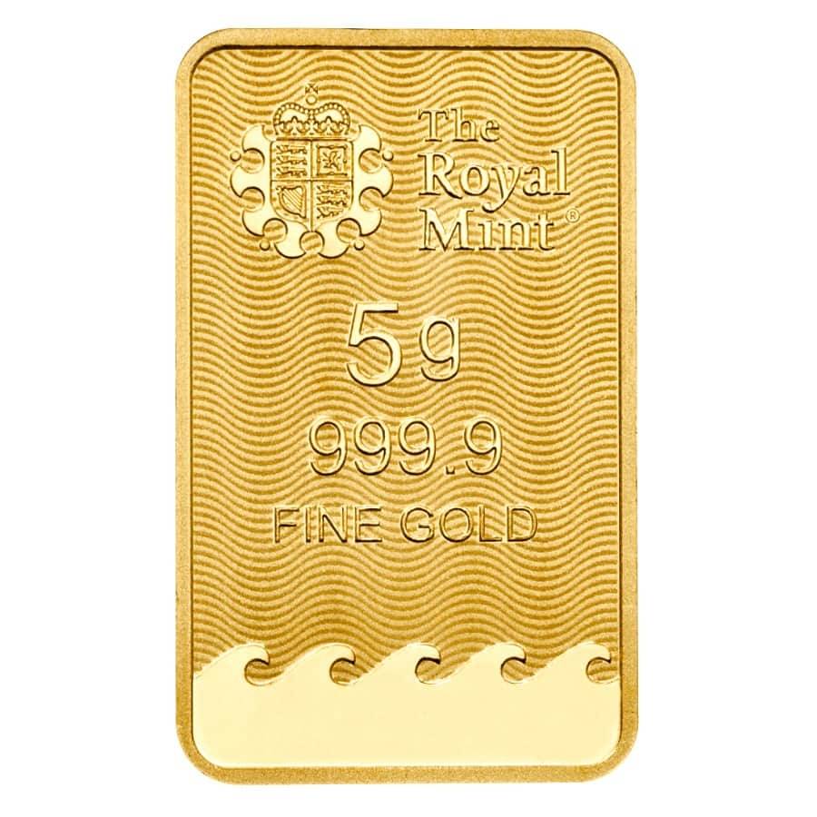 Britannia 5 gram Gold Bar