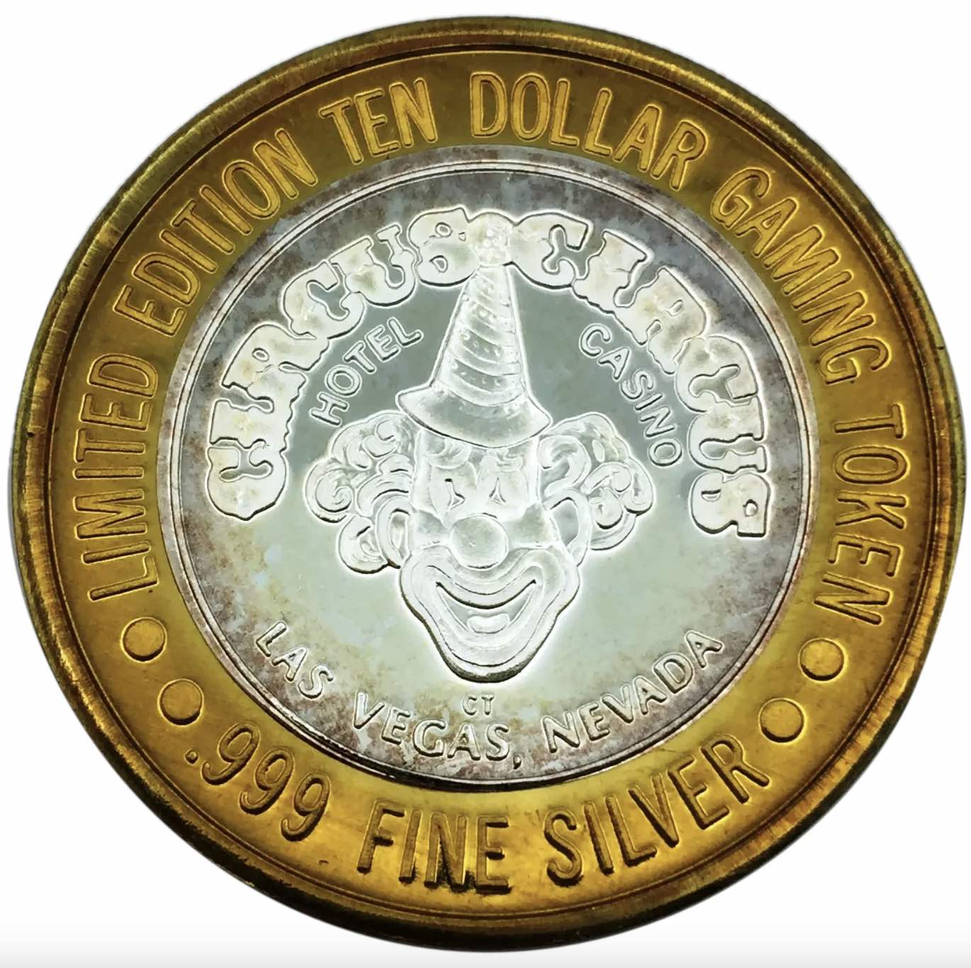 Casino Gaming Token .999 Fine Silver