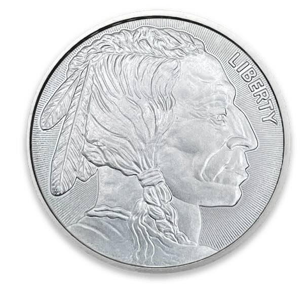 Elemetal 1 oz Silver Buffalo Round
